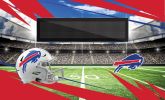 [Personalization Only] Official NFL Bills - 36" x 62" Personalized Washable Rug