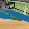 [Personalization Only] Official NFL Panthers - 36" x 62" Personalized Washable Rug