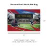 [Personalization Only] Official NFL Texans - 20" x 32" Personalized Washable Rug