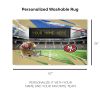 [Personalization Only] Official NFL 49ers - 36" x 62" Personalized Washable Rug