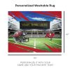 [Personalization Only] Official NFL Buccaneers - 62" x 84" Personalized Washable Rug