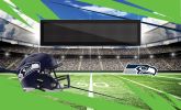[Personalization Only] Official NFL Seahawks - 36" x 62" Personalized Washable Rug