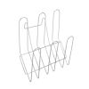 Multifunctional S-shaped Dual Layers Bowls & Dishes & Chopsticks & Spoons Collection Shelf Dish Drainer XH