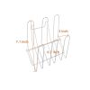 Multifunctional S-shaped Dual Layers Bowls & Dishes & Chopsticks & Spoons Collection Shelf Dish Drainer XH
